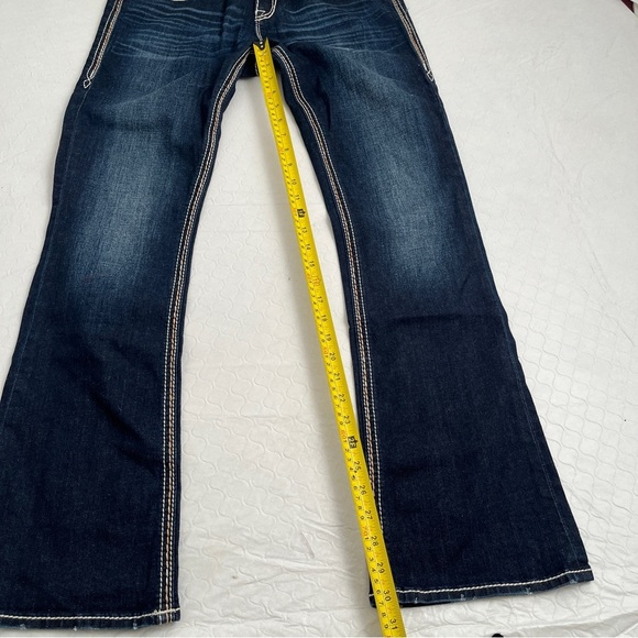 Rock Revival Sherry Easy Bootcut dark denim stretch jeans - Picture 15 of 16